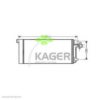 KAGER 94-6349 Condenser, air conditioning